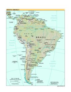 Maps Of The World South America