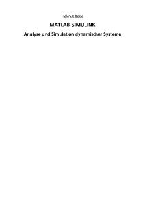 MATLAB-Simulink: Analyse und Simulation dynamischer Systeme, 2.Auflage
