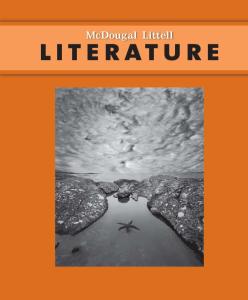 McDougal Littell Literature, Grade 9 – Student Textbook (2008)