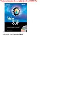 Microsoft Visio Version 2002 Inside Out (Cpg Inside Out)