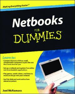 Netbooks For Dummies (For Dummies (Computer Tech))