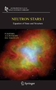 Neutron Stars 1: Equation of State and Structure