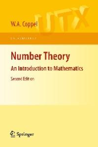 Number theory: An introduction to mathematics
