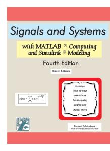Orchard Signals and Systems with MATLAB Computing and Simulink Modeling