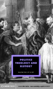 Politics, Theology and History (Cambridge Studies in Ideology and Religion)