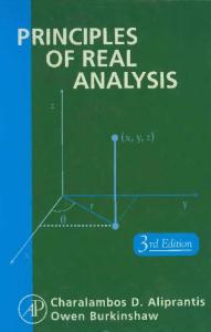 Principles of Real Analysis, Third Edition
