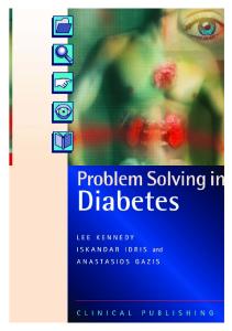 Problem Solving in Diabetes
