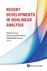 Recent developments in nonlinear analysis