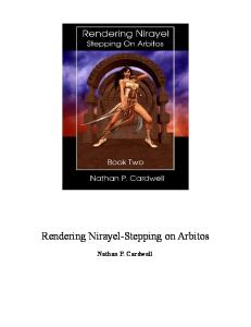 Rendering Nirayel-Stepping on Arbitos - Book Two