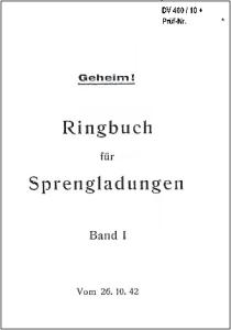 Ringbuch fur Sprengladungen. Band 1