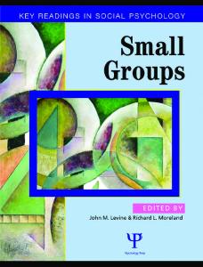 Small Groups [Social Psychology