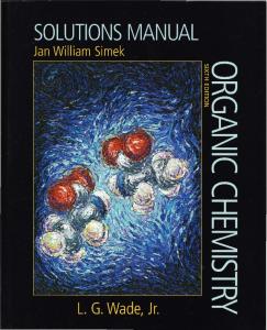 Solutions Manual for Organic Chemistry, Sixth Edition