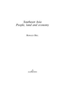 Southeast Asia: People, Land and Economy