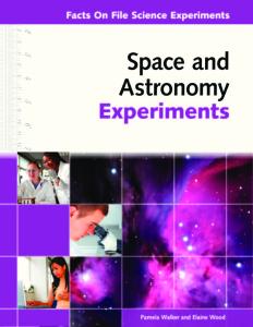 Space and Astronomy Experiments (Facts on File Science Experiments)