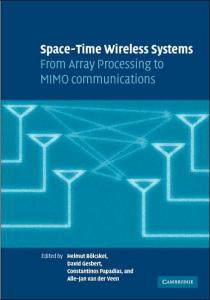 Space-Time Wireless Systems: From Array Processing to MIMO Communications