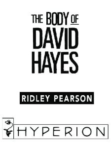 The Body of David Hayes