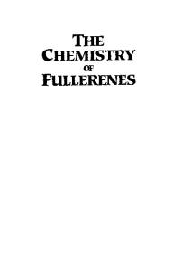 The chemistry of fullerenes