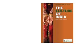 The Culture of India (Understanding India)