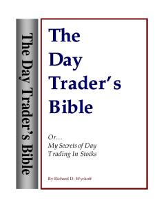 The day trader's bible
