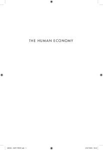 The Human Economy: A Citizen's Guide