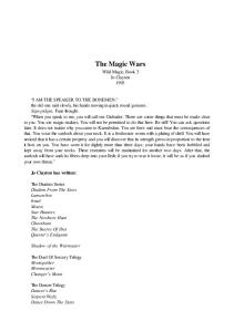 The Magic Wars