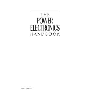 The Power Electronics Handbook (Industrial Electronics)