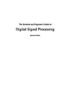 The Scientist and Engineer's Guide to Digital Signal Processing