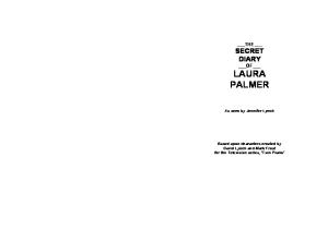 The Secret Diary of Laura Palmer (A Twin Peaks Book)