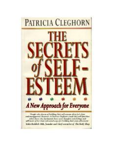 The Secrets of Self-Esteem: A New Approach for Everyone