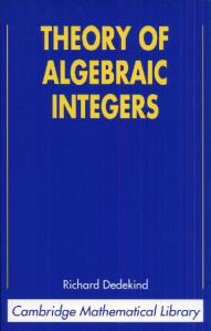 Theory of Algebraic Integers (Cambridge Mathematical Library)