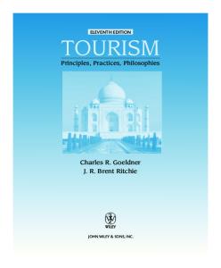Tourism: Principles, Practices, Philosophies 2009 11th edition