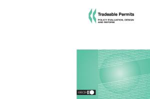 Tradeable Permits: Policy Evaluation, Design And Reform