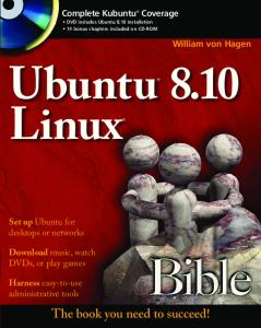 Ubuntu 8.10 Linux Bible