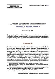 Vertex Isoperimetry and Concentration