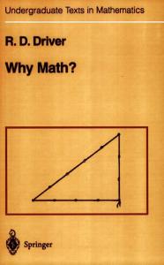 Why Math?